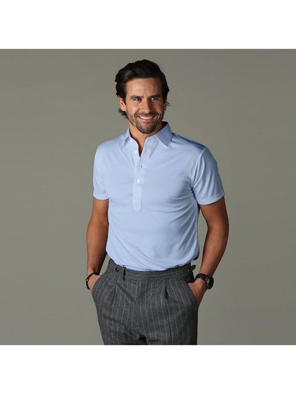 Collars & Co. NWOT Semi-Spread Collar Polo Original Fit - Size Large